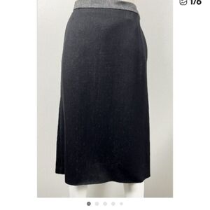 Viktor & Rolf Black Midi Skirt Size 44